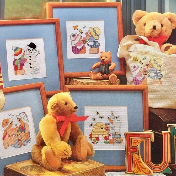 Vintage 1991 Cross-Stitch Collection Keepsake Calendar - Picture 9 of 13